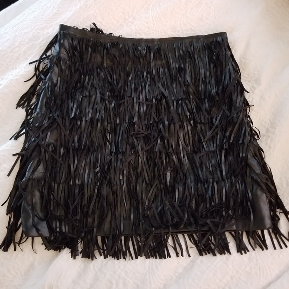 Nasty Gal Dresses & Skirts - NWT Nasty Gal Wyldr Fringe Skirt M